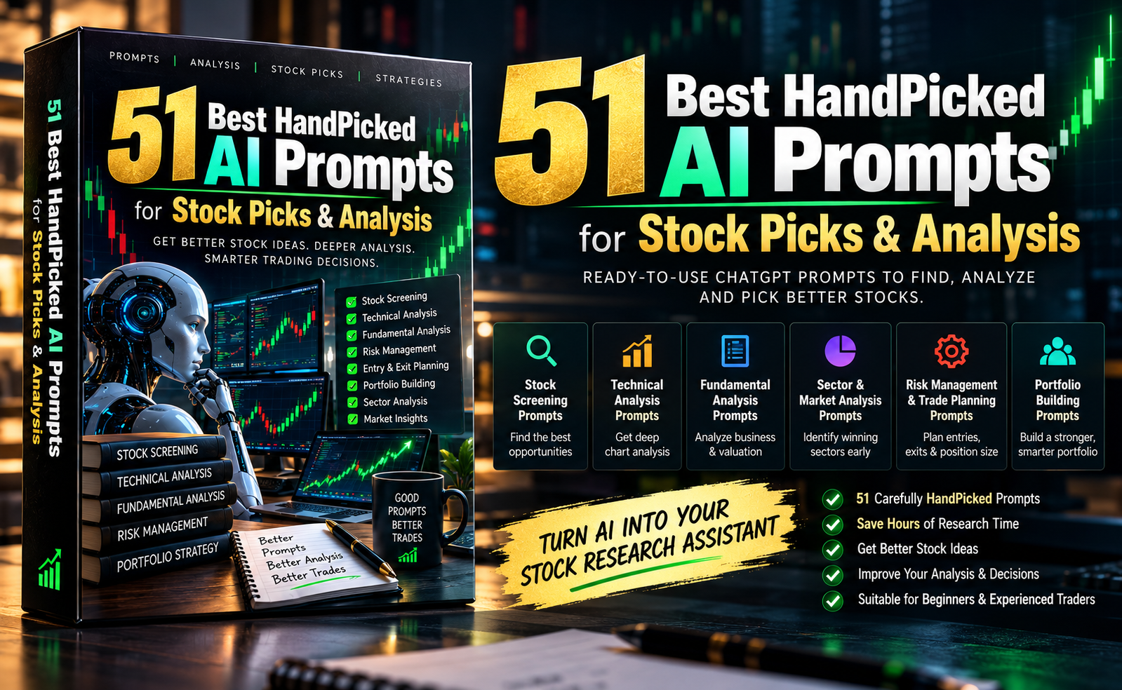 51 Best HandPicked AI Prompts for Stock Picks and Analysis
